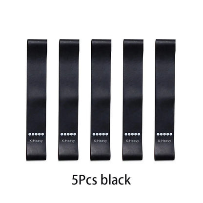 Different Resistance Bands Yoga Band Fitness Exercise Training Hip Tension Band Leg Squat Dance Elastic Loop Stretch Band