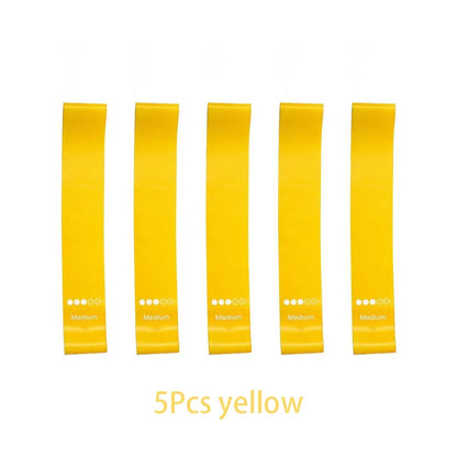 Different Resistance Bands Yoga Band Fitness Exercise Training Hip Tension Band Leg Squat Dance Elastic Loop Stretch Band