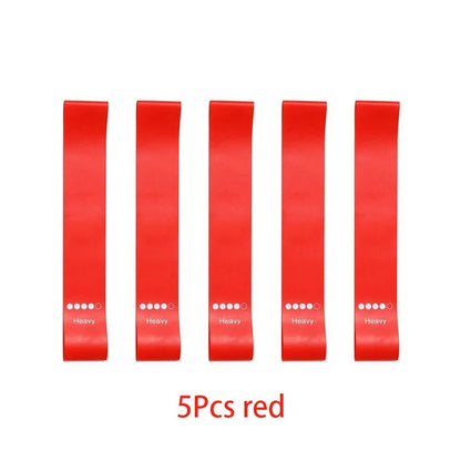 Different Resistance Bands Yoga Band Fitness Exercise Training Hip Tension Band Leg Squat Dance Elastic Loop Stretch Band